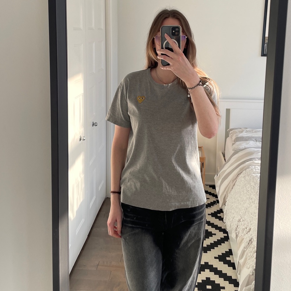 GREY T-SHIRT COMME DES GARÇONS (L)